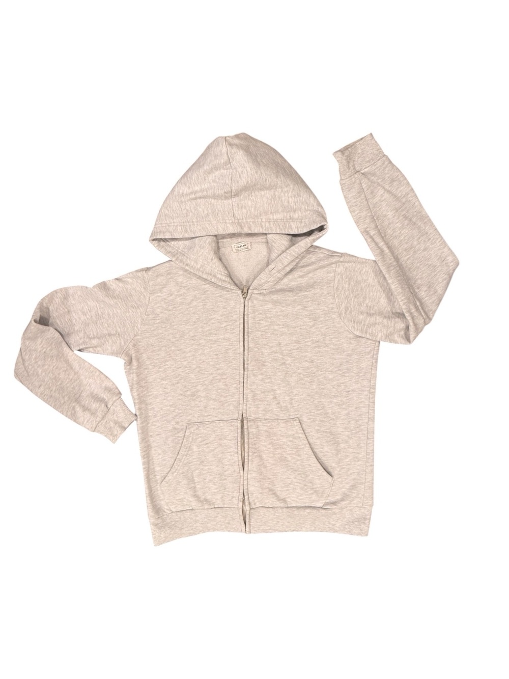 Reflex Kids Heather Gray Full-Zip Hoodie